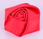 Satynowy kwiat róża 50 mm