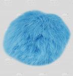 Pompon 7 cm  z królika