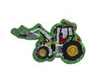 Łata zielony traktor 65x40mm