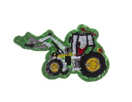Łata zielony traktor 65x40mm