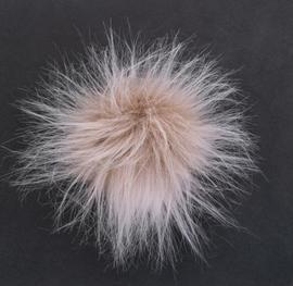 Pompon 15-18 cm ze sztucznego futra
