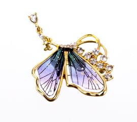 Broszka motyl  68x40mm
