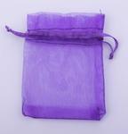 Woreczek organza fioletowy 85x65 mm