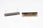 Aplikacja HAND MADE  metal 40x16mm