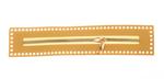 Zamek metalowy do torebek 27 x 5,7 cm
