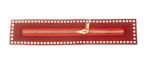 Zamek metalowy do torebek 27 x 5,7 cm