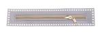 Zamek metalowy do torebek 27 x 5,7 cm