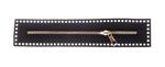 Zamek metalowy do torebek 27 x 5,7 cm